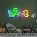 Love Saint Patrick's Day Artwork Led Neon Sign Light