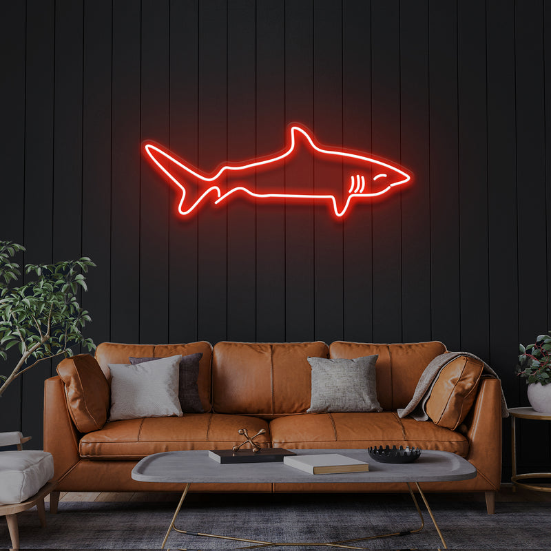 Bull Shark Led Neon Sign Light