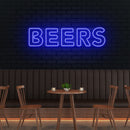 Beers Led Neon Sign Light