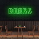Beers Led Neon Sign Light
