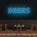 Beers Led Neon Sign Light