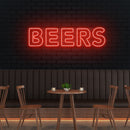 Beers Led Neon Sign Light