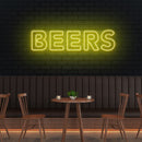 Beers Led Neon Sign Light