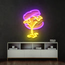 Burger Neon Acrylic Artwork Led Neon Sign Light