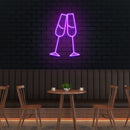 Champagne Led Neon Sign Light