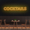 Cocktails Led Neon Sign Light