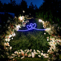 Double Heart Led Neon Sign Light