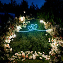 Double Heart Led Neon Sign Light