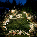 Double Heart Led Neon Sign Light