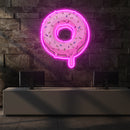 Donut Art Work Led Neon Sign Light