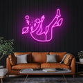 Falling Into Space Led Neon Sign Light