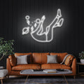 Falling Into Space Led Neon Sign Light
