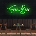 Free Beer Led Neon Sign Light