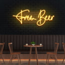Free Beer Led Neon Sign Light