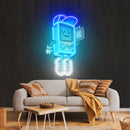 Game Boy Artwork Led Neon Sign Light