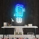Game Boy Artwork Led Neon Sign Light