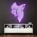 Ghost Dab Art Work Led Neon Sign Light