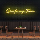 Gin to My Tonic Led Neon Sign Light