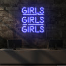 Girls Girls Girls Led Neon Sign Light