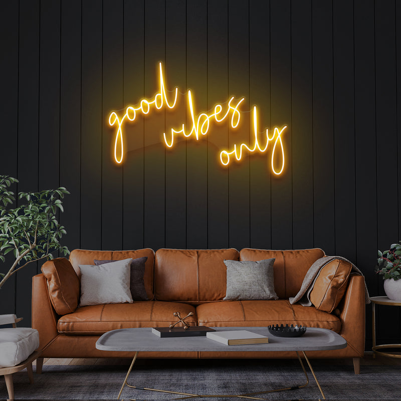 Good Vibes Only 2 Led Neon Sign Light
