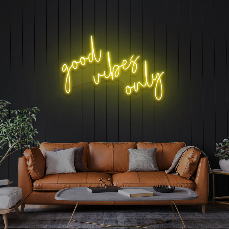 Good Vibes Only 2 Led Neon Sign Light