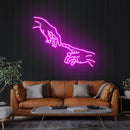 Hand Of God Led Neon Sign Light