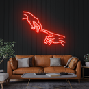 Hand Of God Led Neon Sign Light