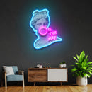 Is This Art Led Neon Acrylic Artwork Led Neon Sign Light