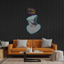 Is This Love Led Neon Acrylic Artwork Led Neon Sign Light