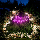 It Was Always You 2 Led Neon Sign Light