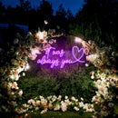 It Was Always You 2 Led Neon Sign Light