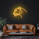 Jaguar Cat Led Neon Sign Light