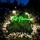 Just Married Led Neon Sign Light