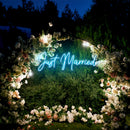 Just Married Led Neon Sign Light