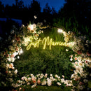 Just Married Led Neon Sign Light