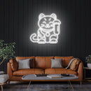 Lucky Cat Led Neon Sign Light