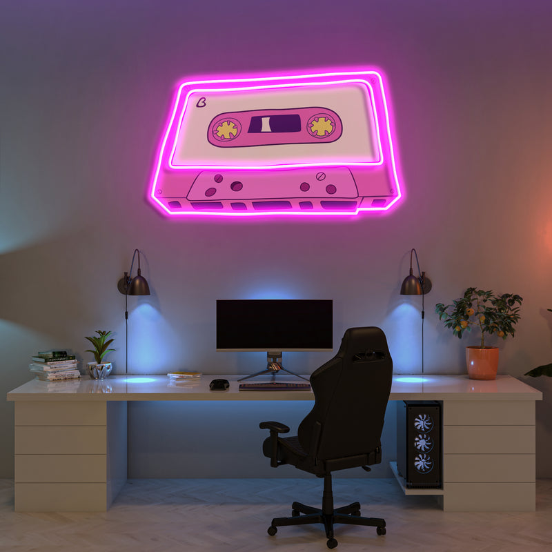 MP3 player Art Work Led Neon Sign Light