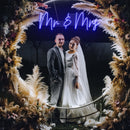 Mr Mrs Led Neon Sign Light