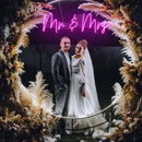 Mr Mrs Led Neon Sign Light