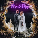 Mr Mrs Led Neon Sign Light