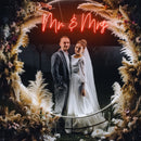 Mr Mrs Led Neon Sign Light