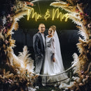 Mr Mrs Led Neon Sign Light