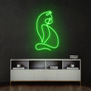 Minimalist Cat Led Neon Sign Light