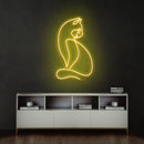 Minimalist Cat Led Neon Sign Light