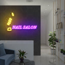 Nail Salon 1 Artwork Led Neon Sign Light, Nail Salon Decoration