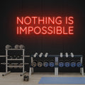 Nothing Is Impossible Led Neon Sign Light