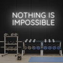 Nothing Is Impossible Led Neon Sign Light