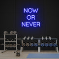 Now Or Never Led Neon Sign Light