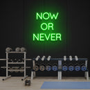 Now Or Never Led Neon Sign Light