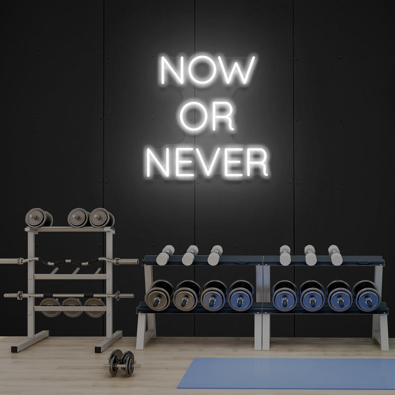 Now Or Never Led Neon Sign Light